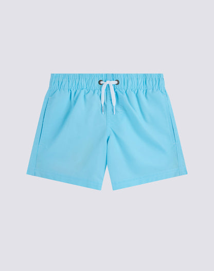Boy's Iconic Taffeta Boardshort - Vintage Glacier