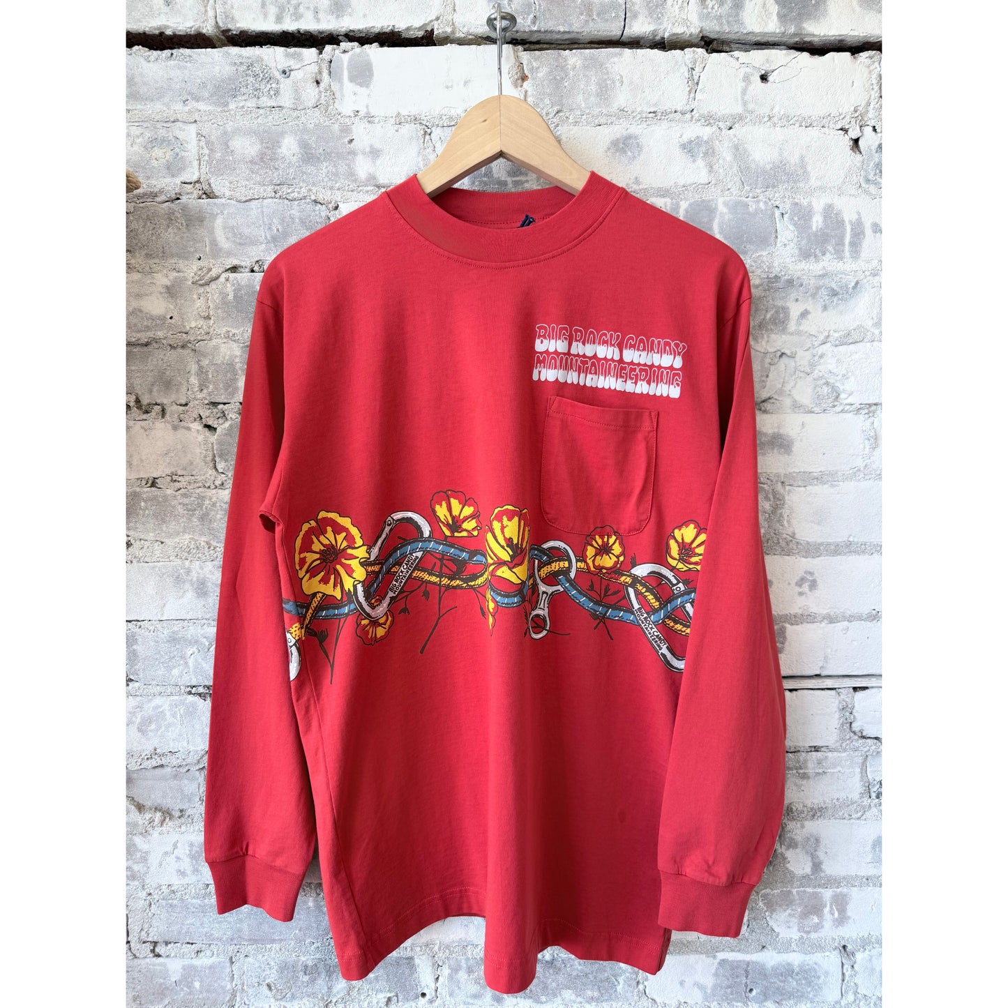 Valley Floor Long Sleeve Tee - Tomato - DUNE + SALT