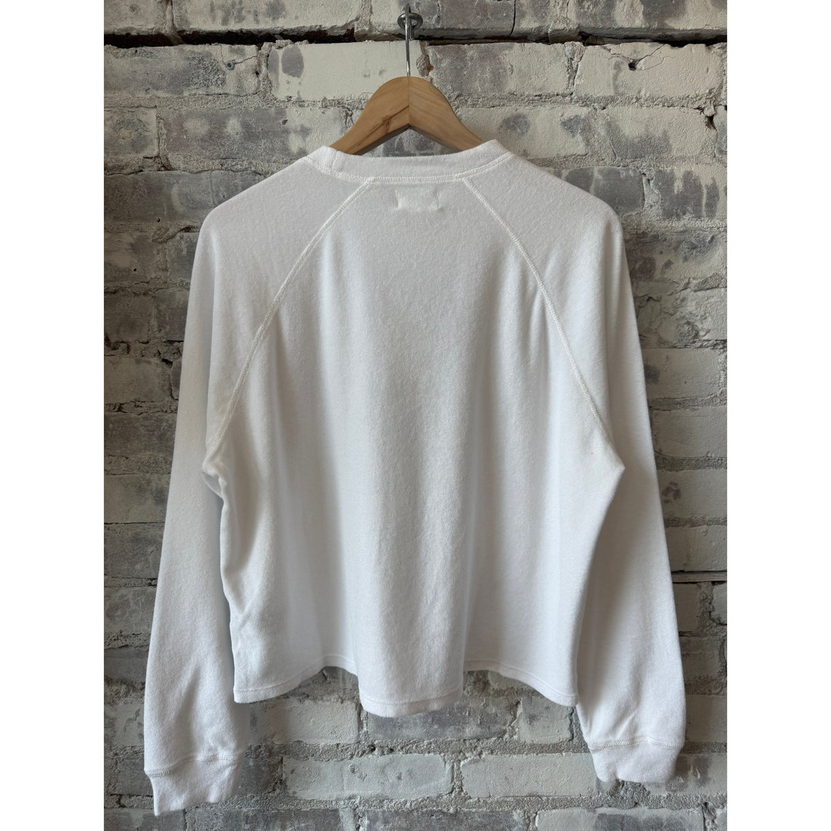Hartford Women's Tahiry Knit Sweatshirt - White Dark Gray