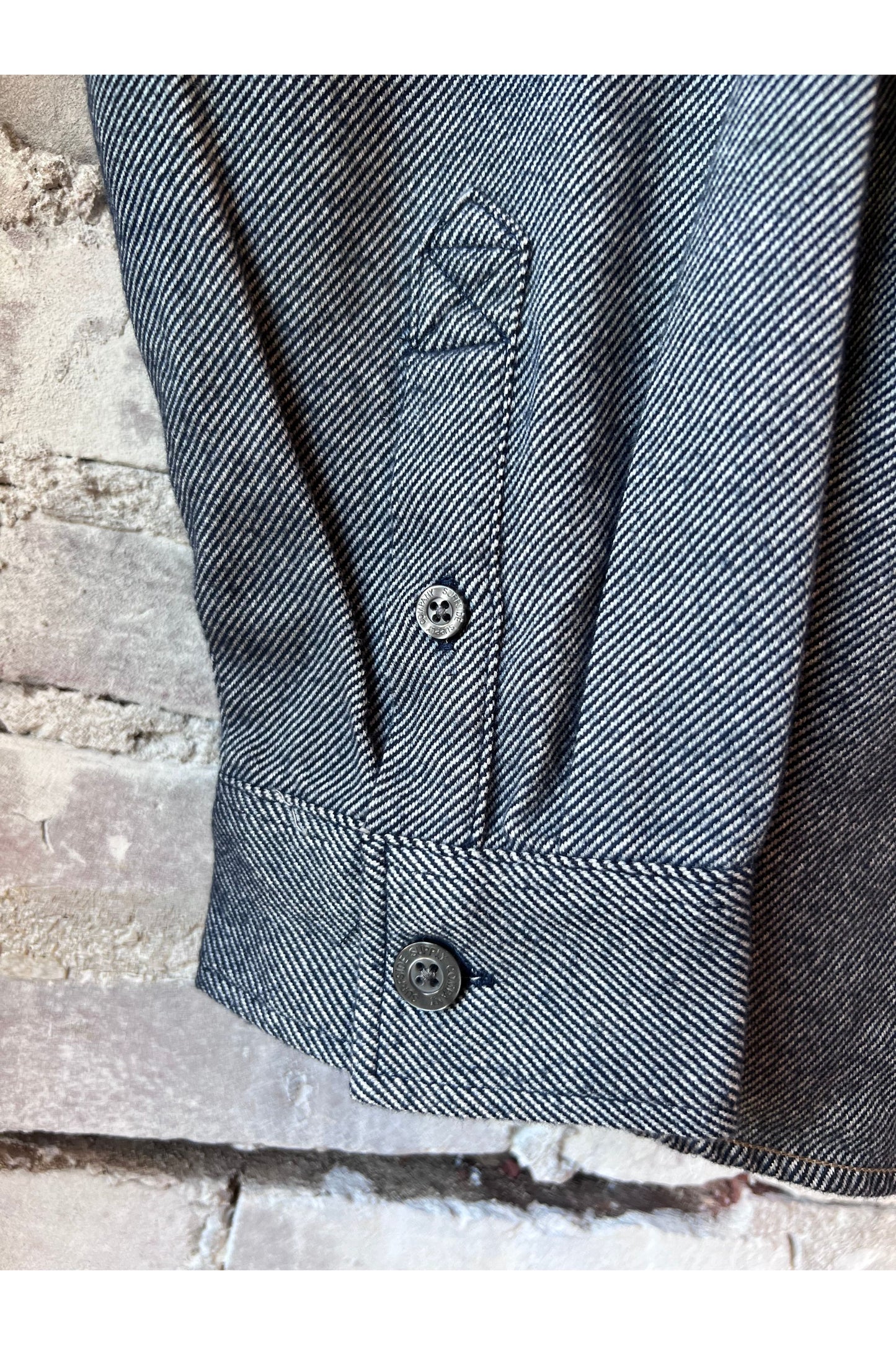 Dylan Brushed Twill Overshirt - Navy - DUNE + SALT