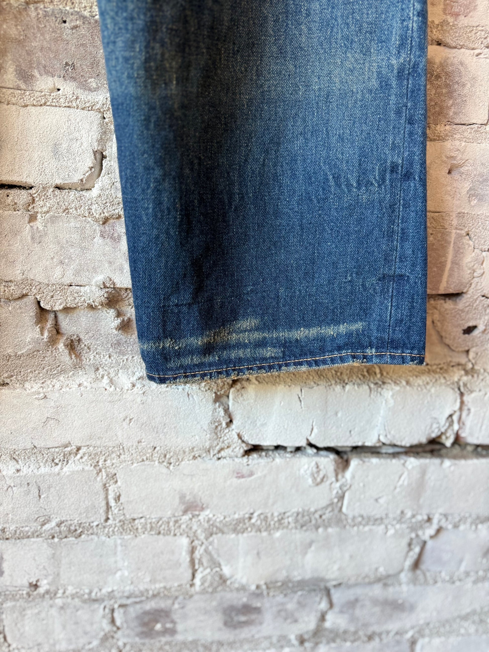 Unisex 13.5oz Selvedge Denim Straight Cut - Dark Engineer - DUNE + SALT