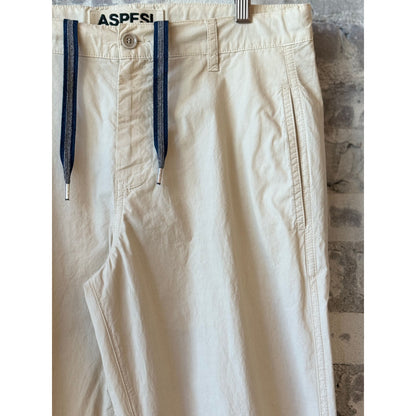 Poplin Chino Trousers - Stone - DUNE + SALT