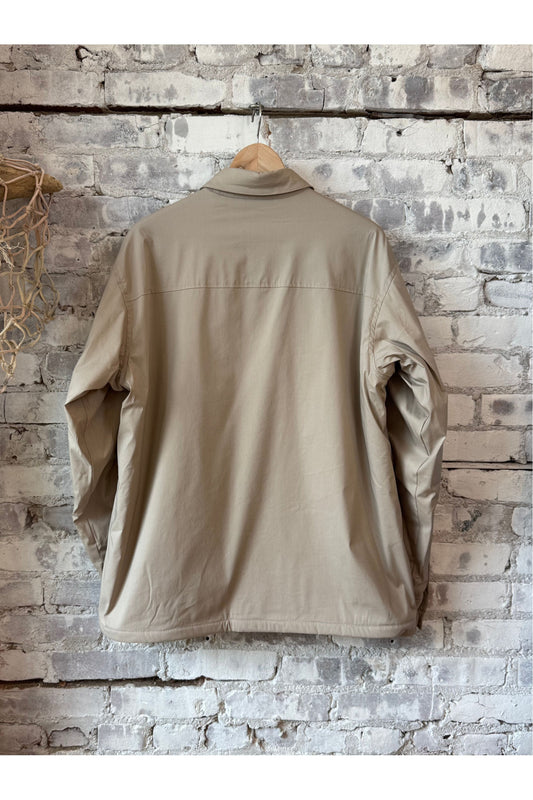 Yoshitaka Cotton/Nylon Shirt Jacket - Colonial Beige - DUNE + SALT