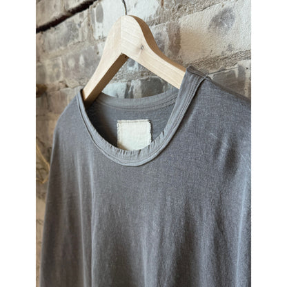 Hemp Jersey Oversized SS Crew - Charcoal - DUNE + SALT