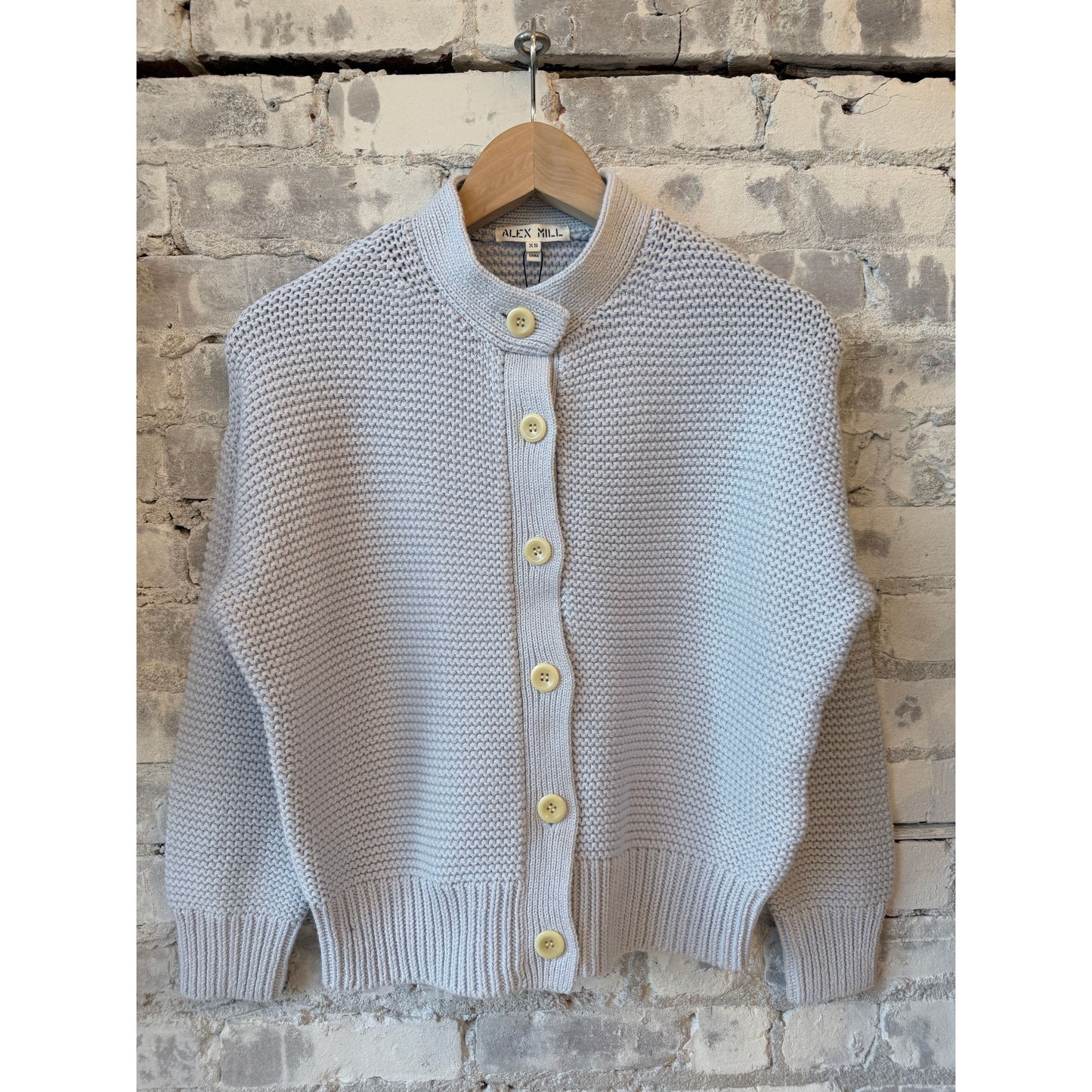 Nico Cardigan in Cotton - Calm Blue - DUNE + SALT