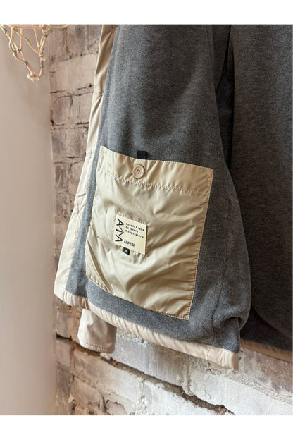 Yoshitaka Cotton/Nylon Shirt Jacket - Colonial Beige - DUNE + SALT