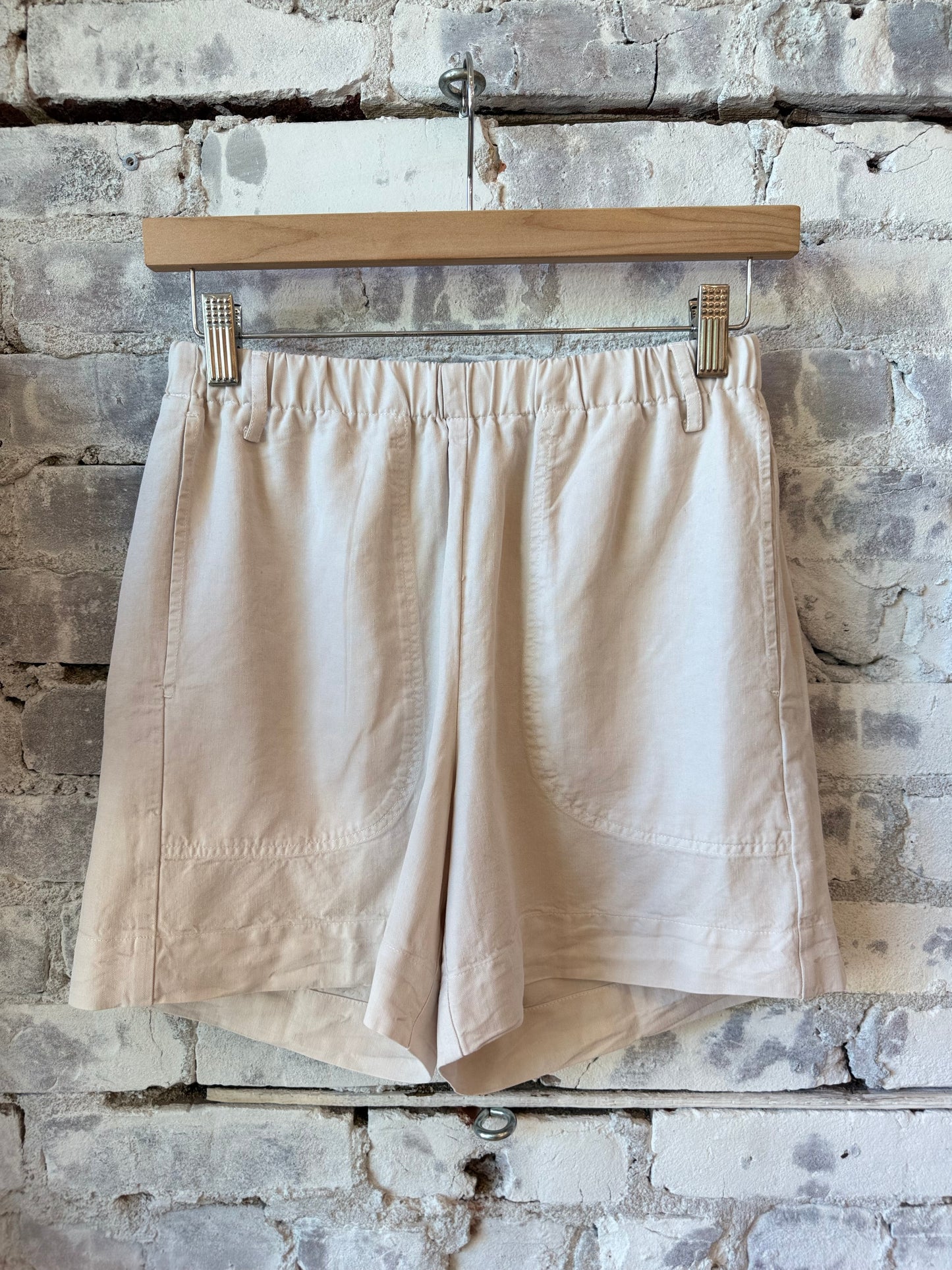 Stefi Woven Short - Stone - DUNE + SALT