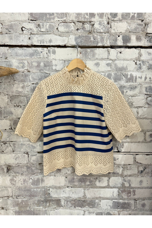 Breton Stripe Blouse - Stripes