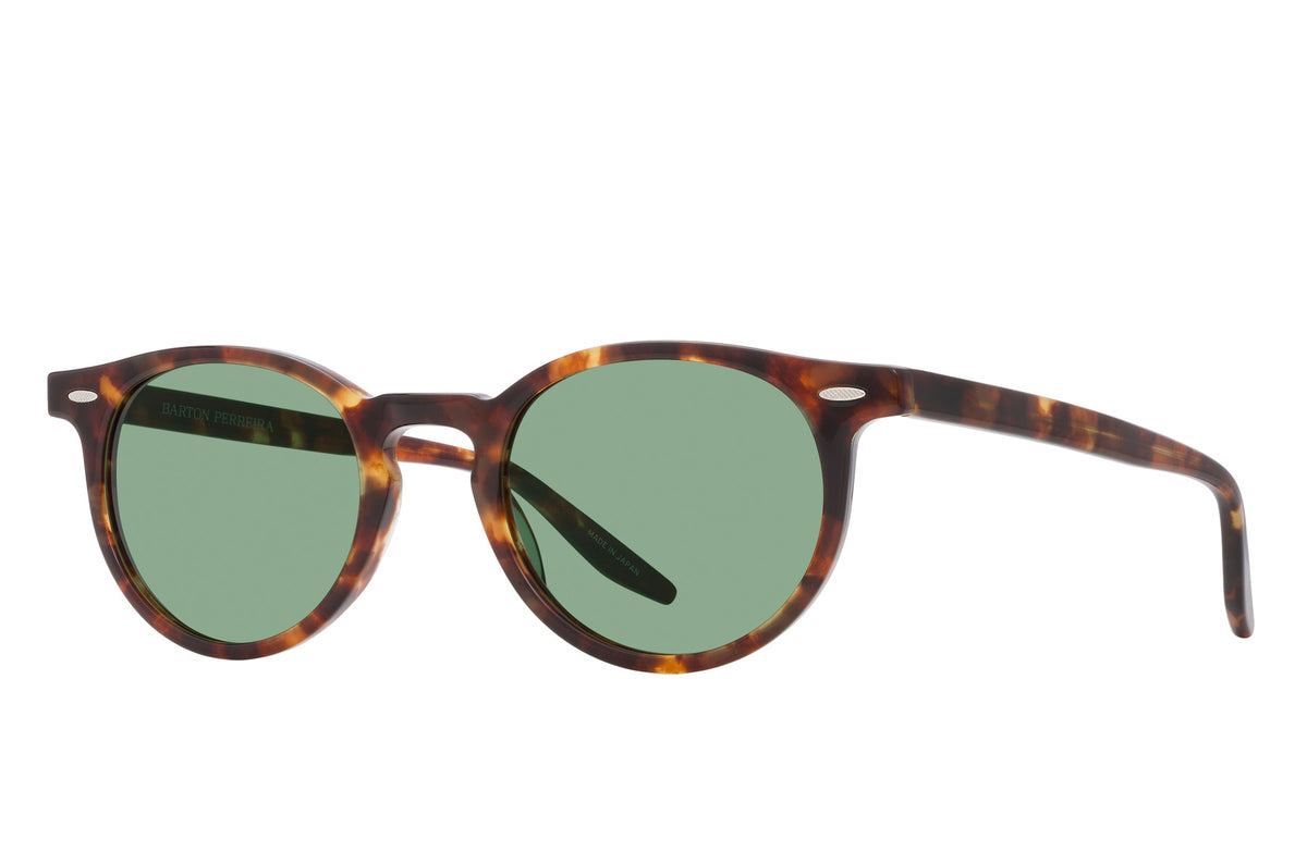 Barton Perreira Banks Sun - Chestnut / Bottle Green (AR) side view