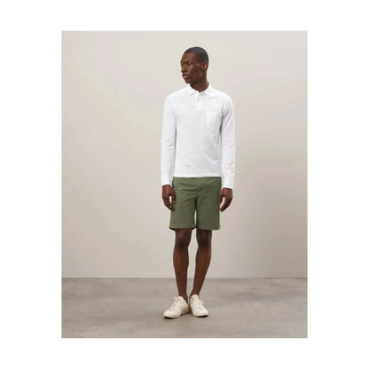 Cotton Piqué Rugby Polo - White - DUNE + SALT