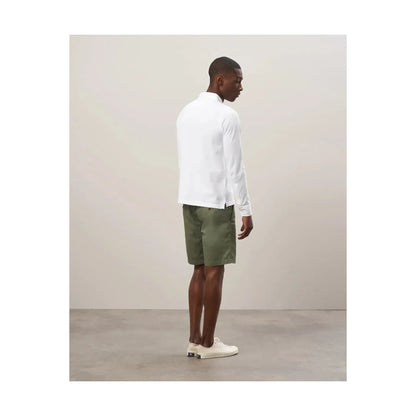 Cotton Piqué Rugby Polo - White - DUNE + SALT