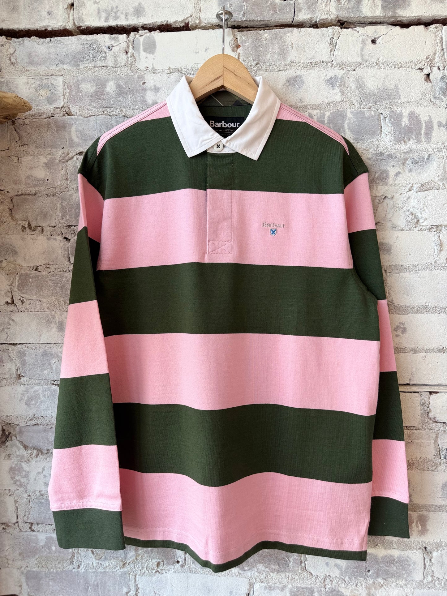Broome Rugby Shirt - Pink Stripe - DUNE + SALT