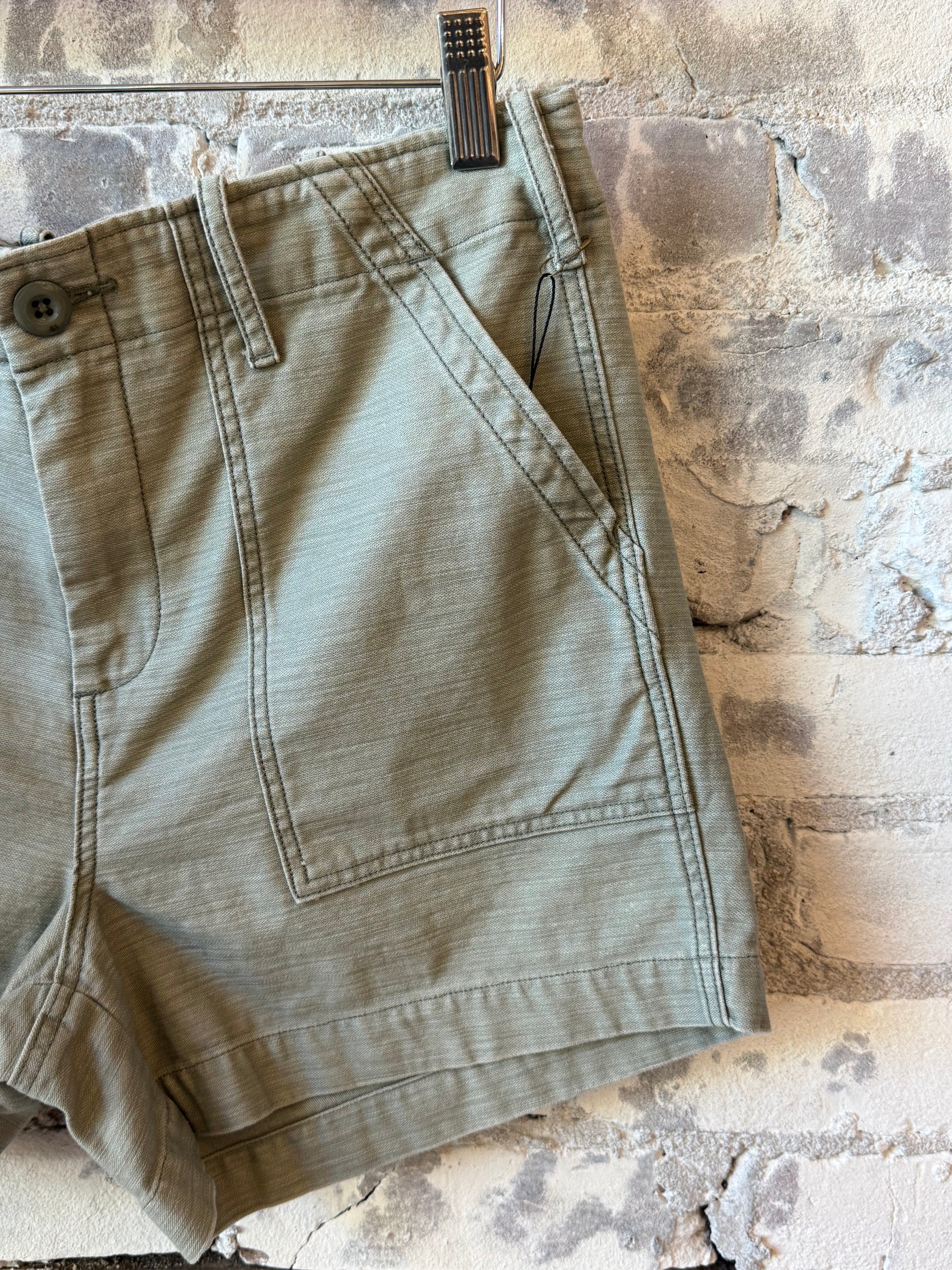 G1 Women's Surplus Short Shorts - Sage Slate Gray