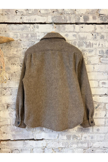 Mendon Wool Shirt Jacket - Tan