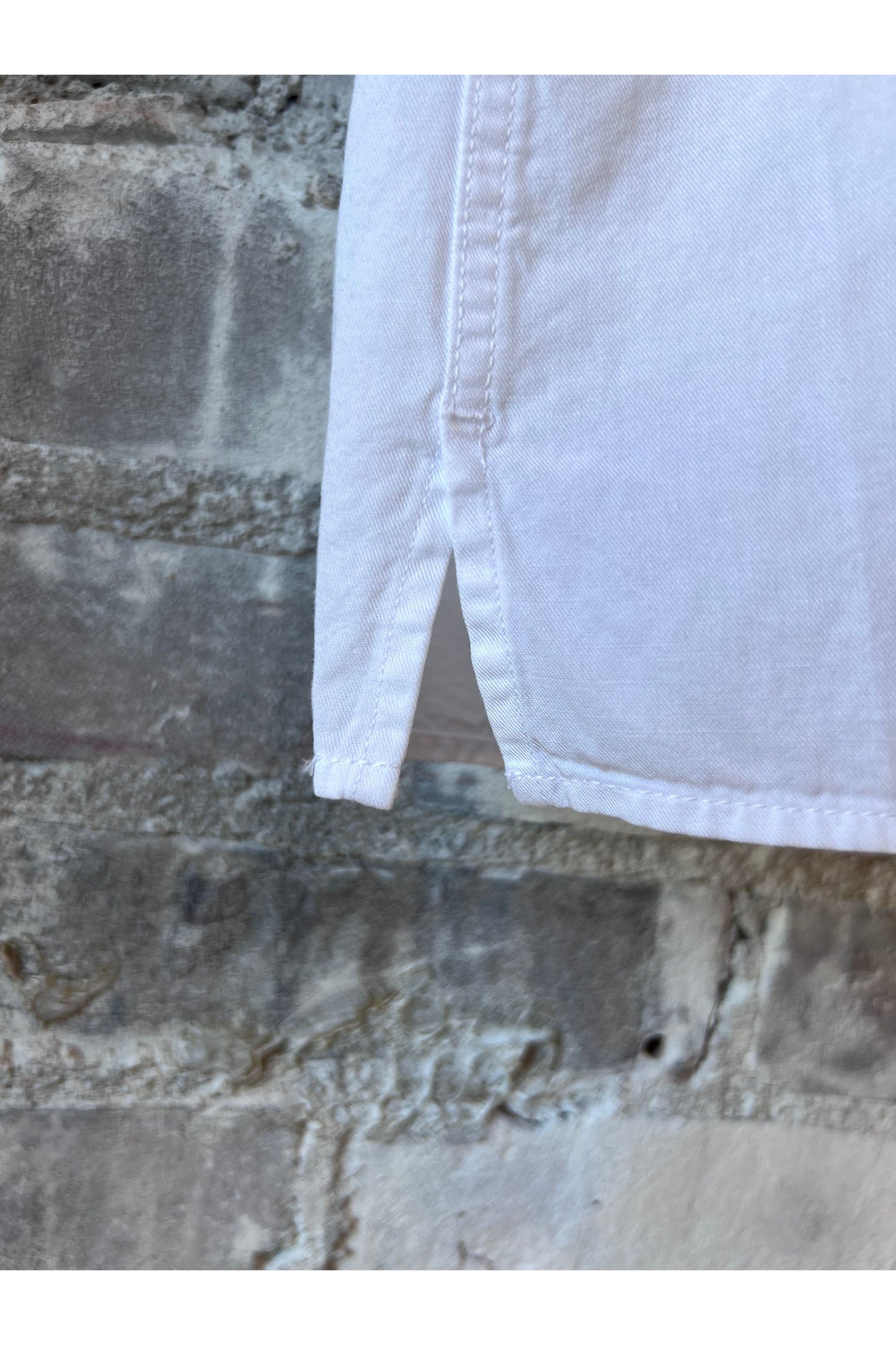 Palm Mc Pat Shirt - White - DUNE + SALT