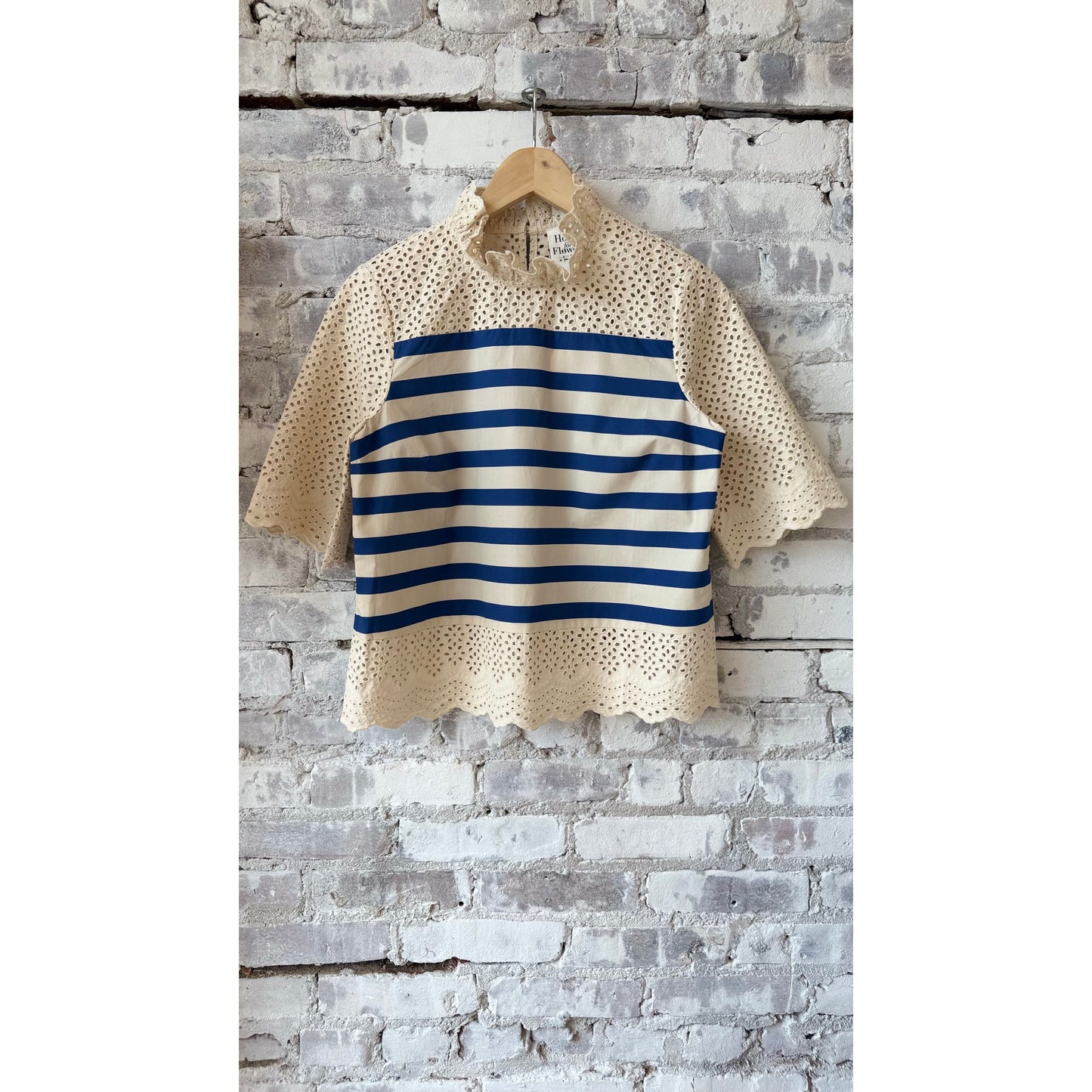 Breton Stripe Blouse - Stripes - DUNE + SALT