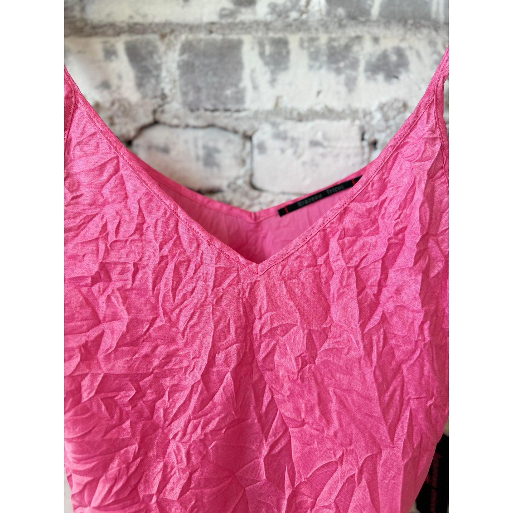 Crinkle Cami - Bubblegum - DUNE + SALT