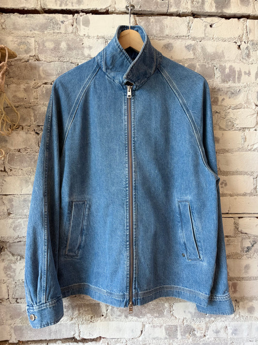 Closed Men's Postal Denim Jacket – Mid Blue Slate Gray