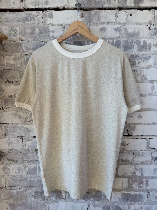 Meneres T-Shirt - Grey Mesc/White - DUNE + SALT