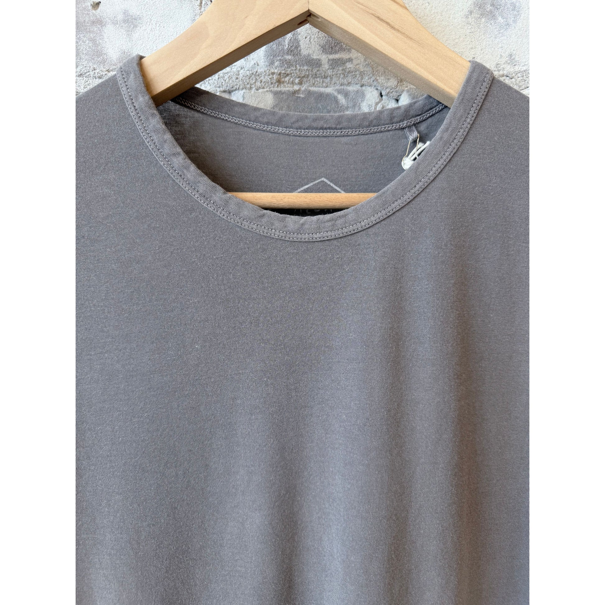 Crepe Tee - Silver - DUNE + SALT