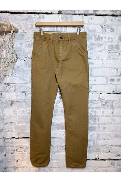 14 Ounce Slub Worker's Chino - Tan - DUNE + SALT