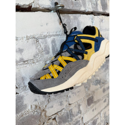 Kazana Men's Sandal/Sneaker - Beige/Yellow/Navy - DUNE + SALT