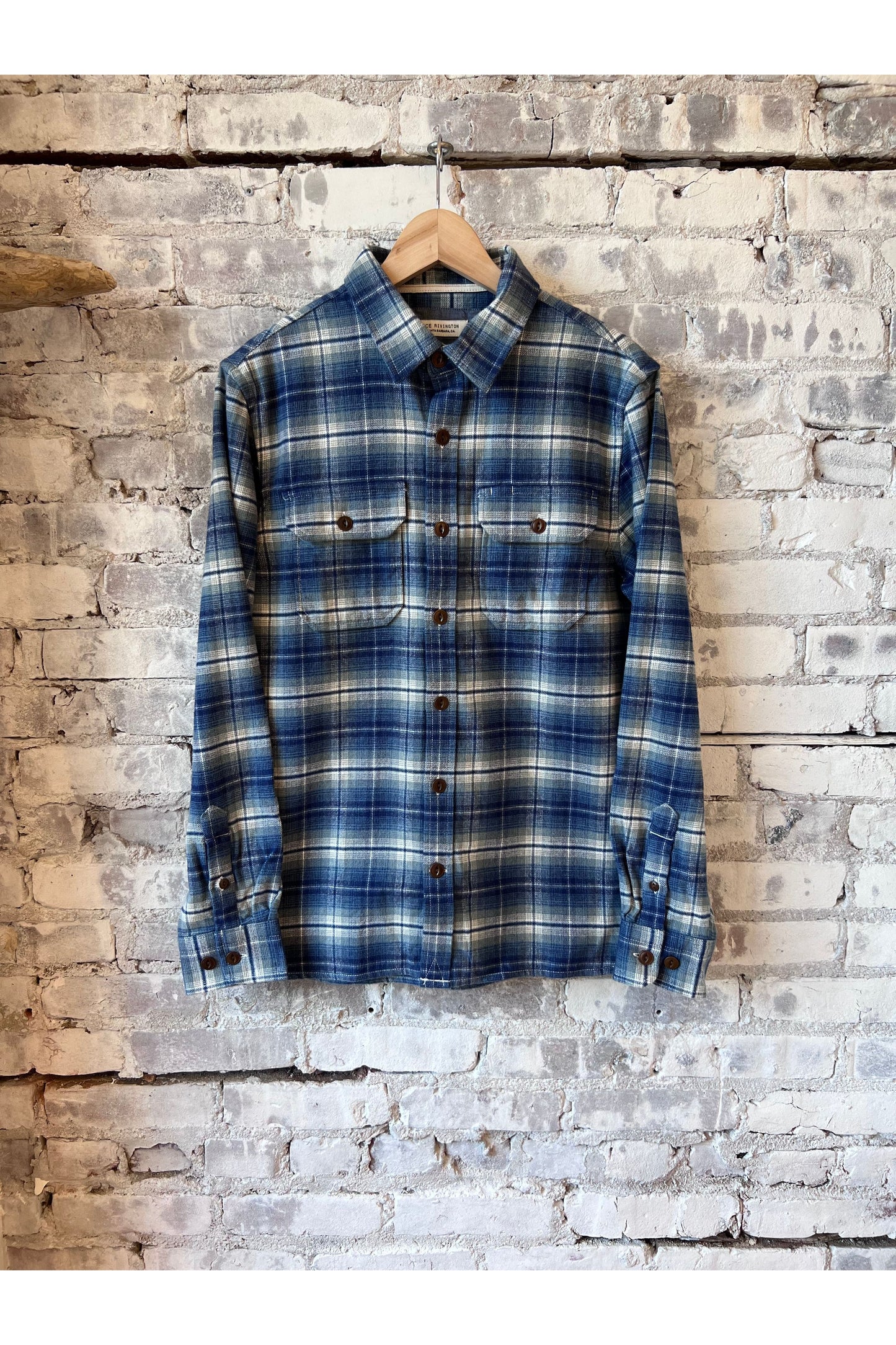 Utility Winter Flannel - Storm Blue - DUNE + SALT