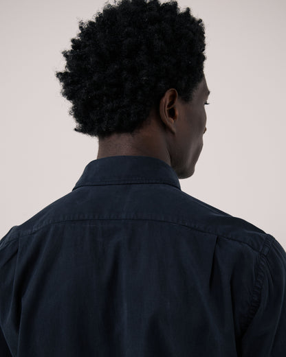 Paul Pat Woven Shirt - Marine Blue
