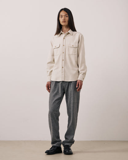 Paco Pat Woven Shirt - Stone
