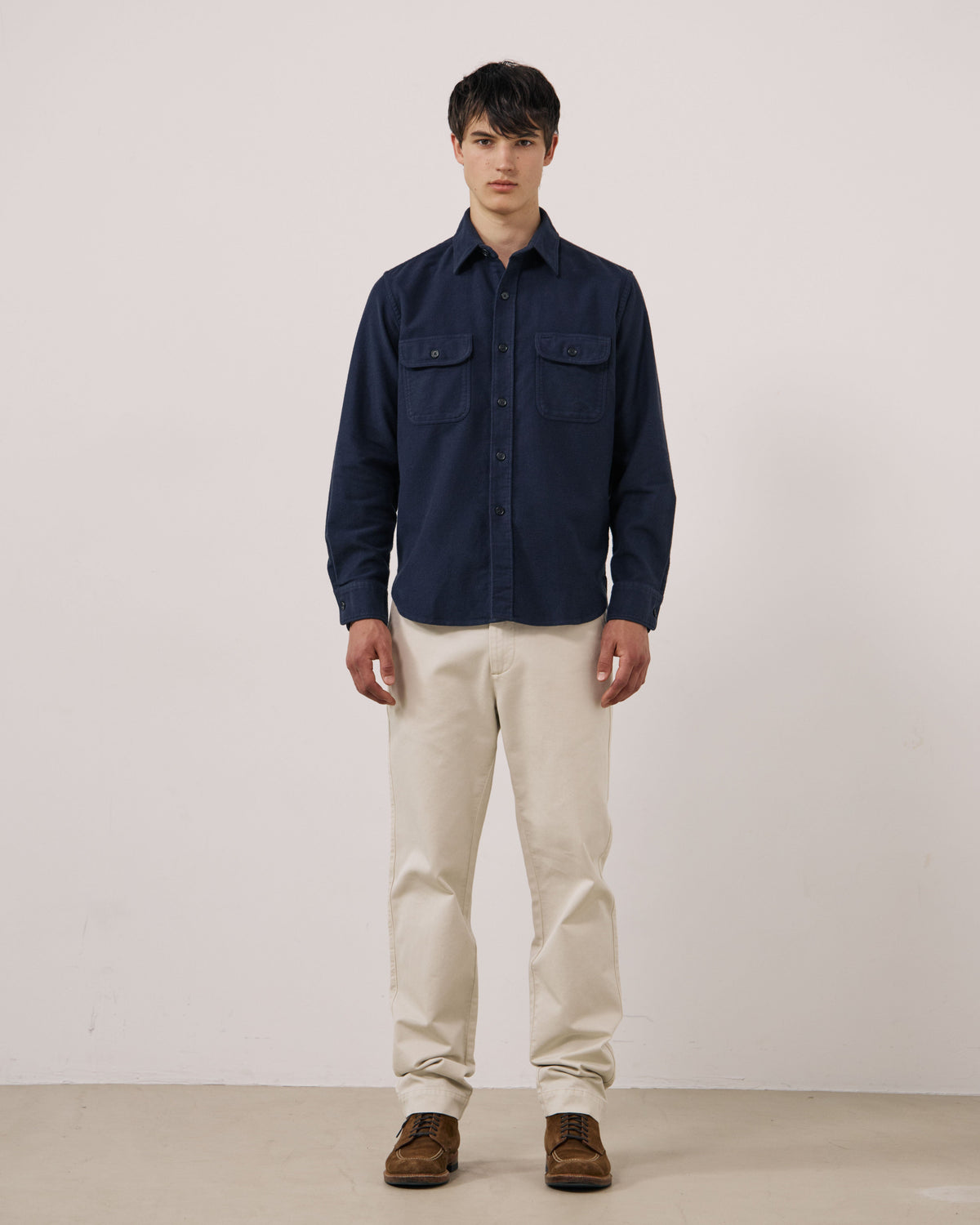 Paco Pat Woven Shirt - Marine Blue