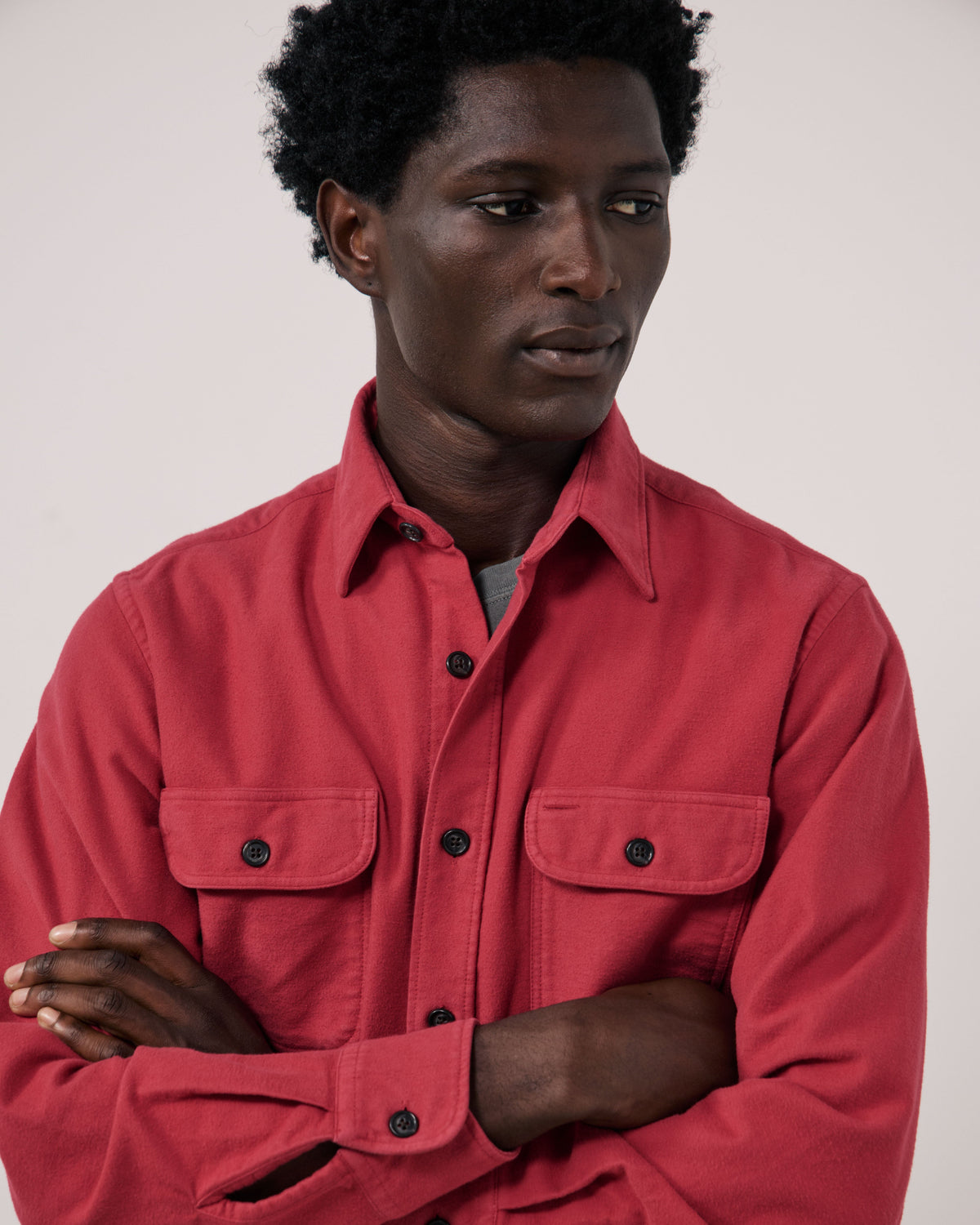 Paco Pat Woven Shirt - Raspberry