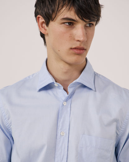 Paul Woven Shirt - Sky Blue