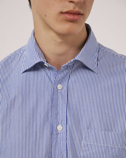 Paul Woven Shirt - Blue
