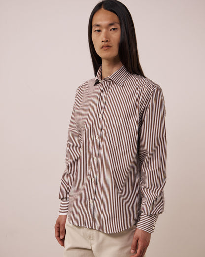Paul Woven Shirt - Brown
