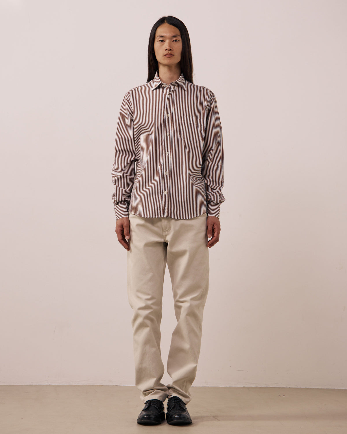 Paul Woven Shirt - Brown