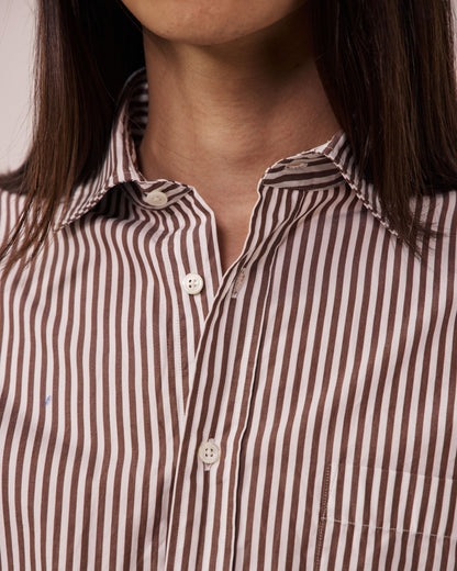 Paul Woven Shirt - Brown