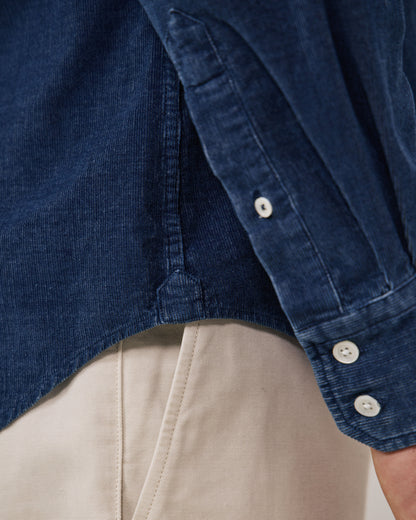 Paul Woven Shirt - Indigo