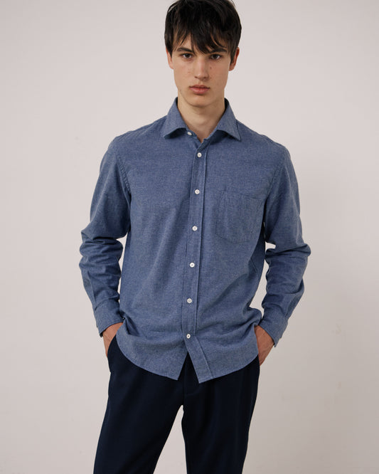 Paul Woven Shirt - Denim