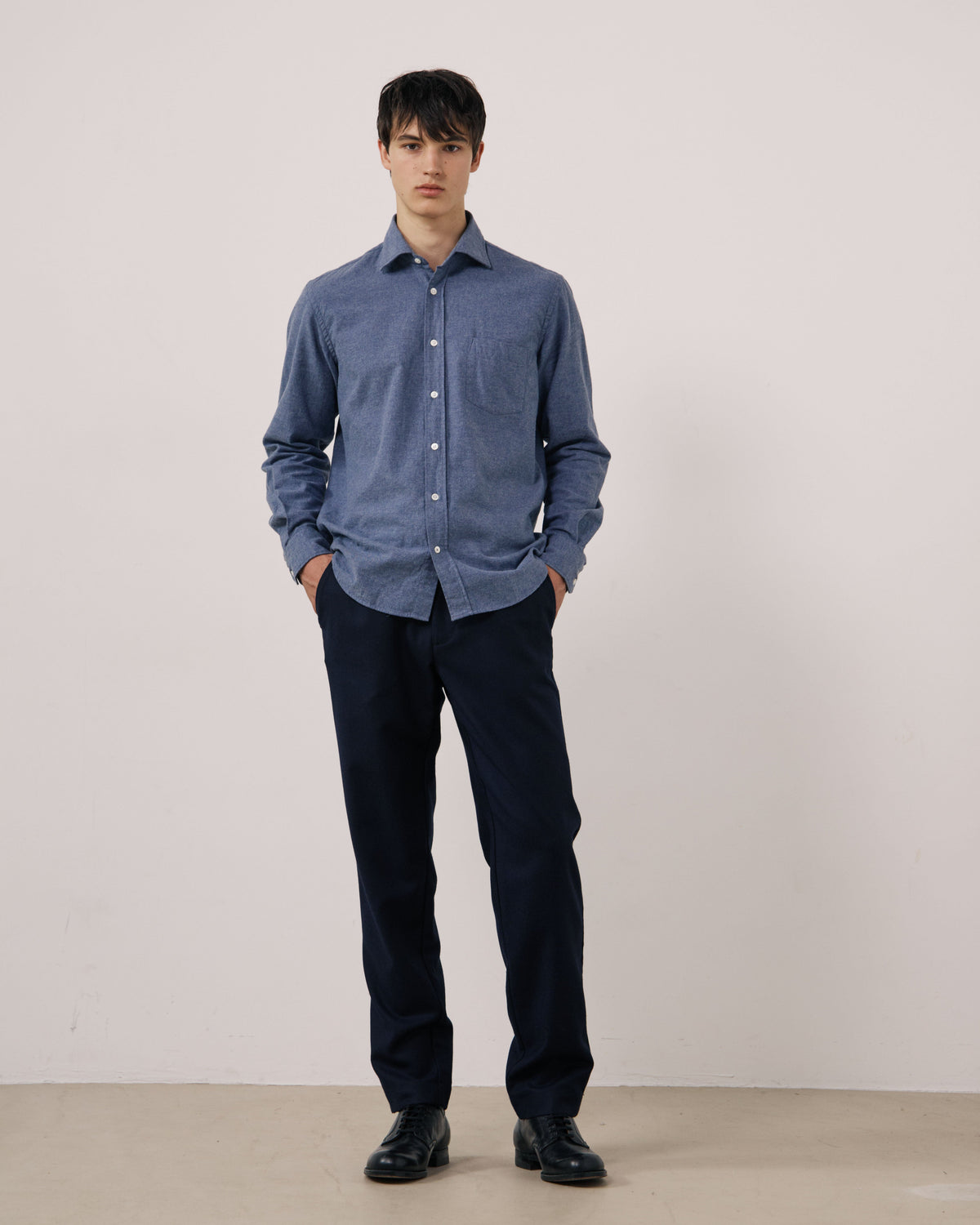 Paul Woven Shirt - Denim