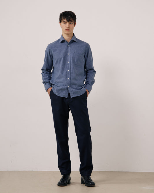 Paul Woven Shirt - Denim