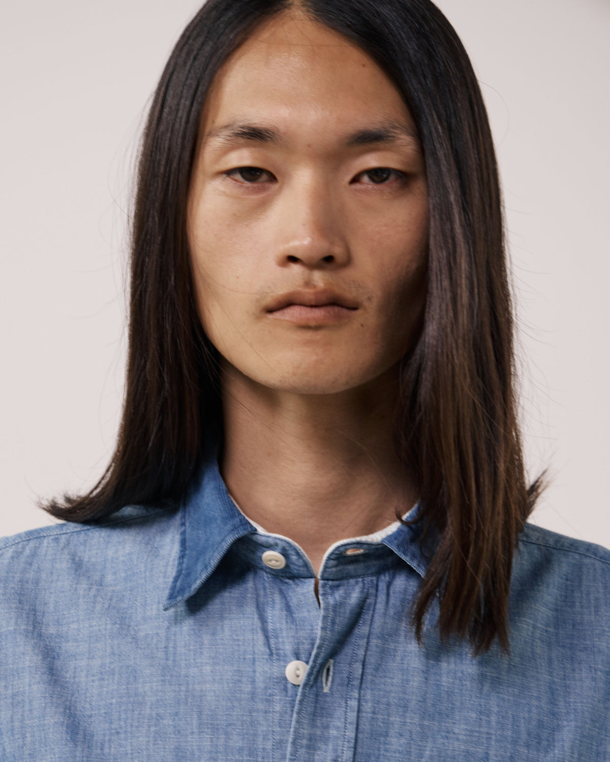 Paxi Woven Shirt - Light Indigo