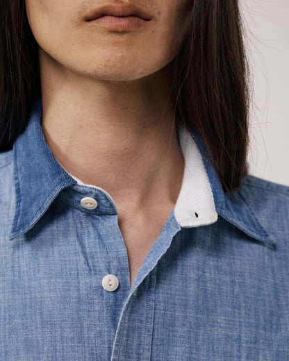 Paxi Woven Shirt - Light Indigo