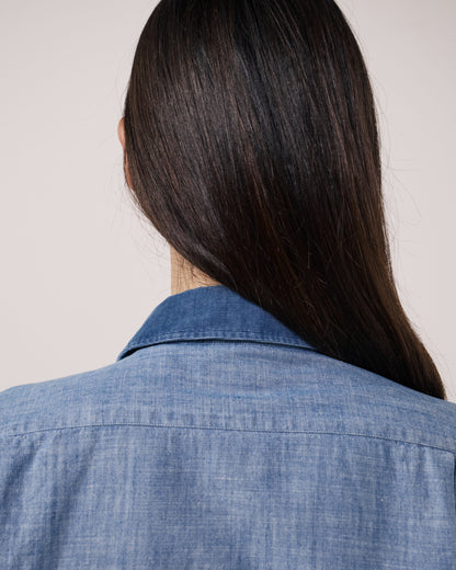 Paxi Woven Shirt - Light Indigo