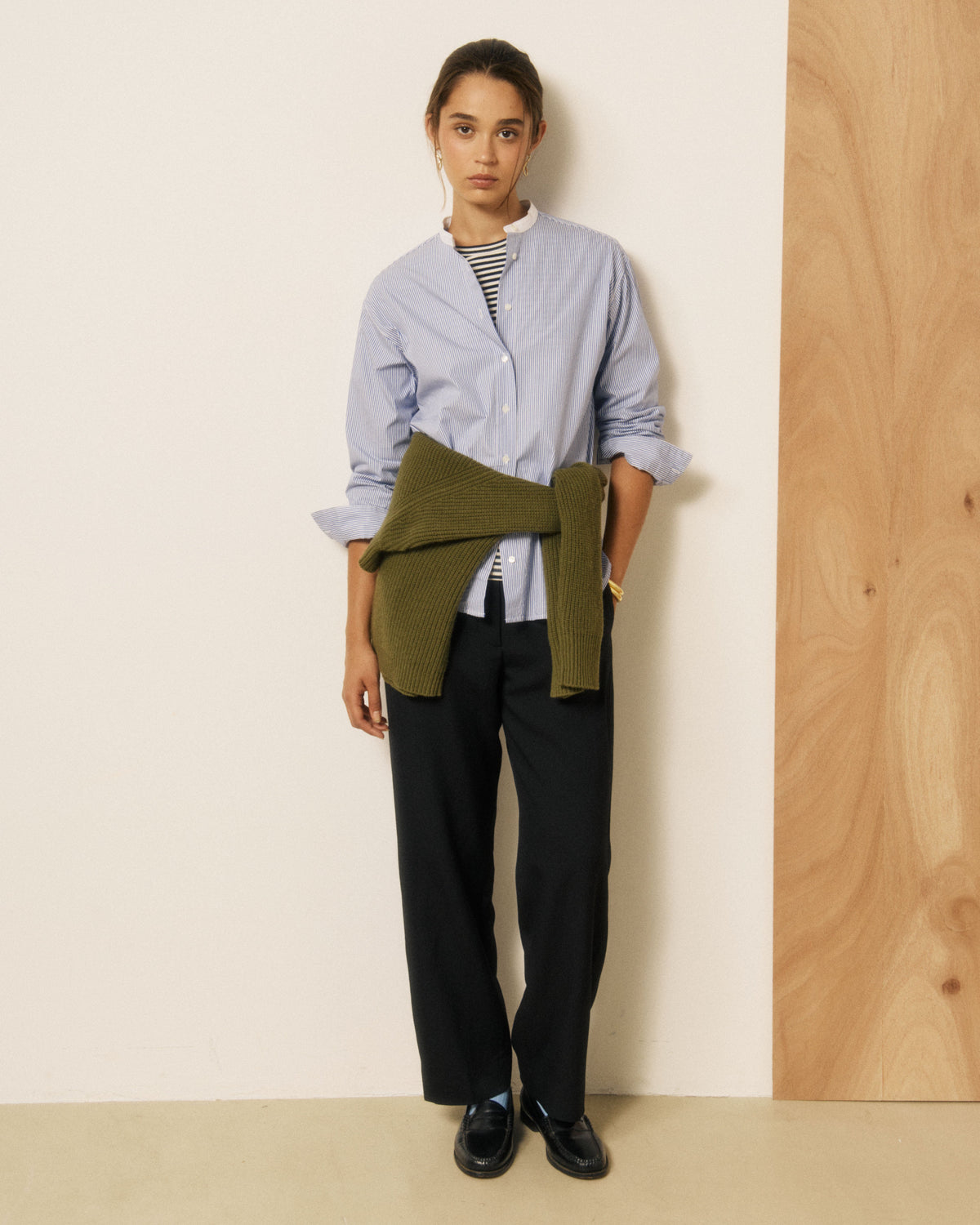 Challenge Woven Shirt - Blue Stripes