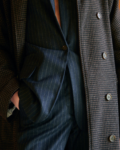 Victo Woven Jacket - Dark Navy