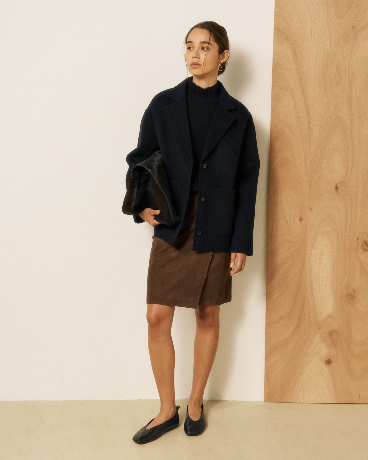 Vox Woven Jacket - Navy