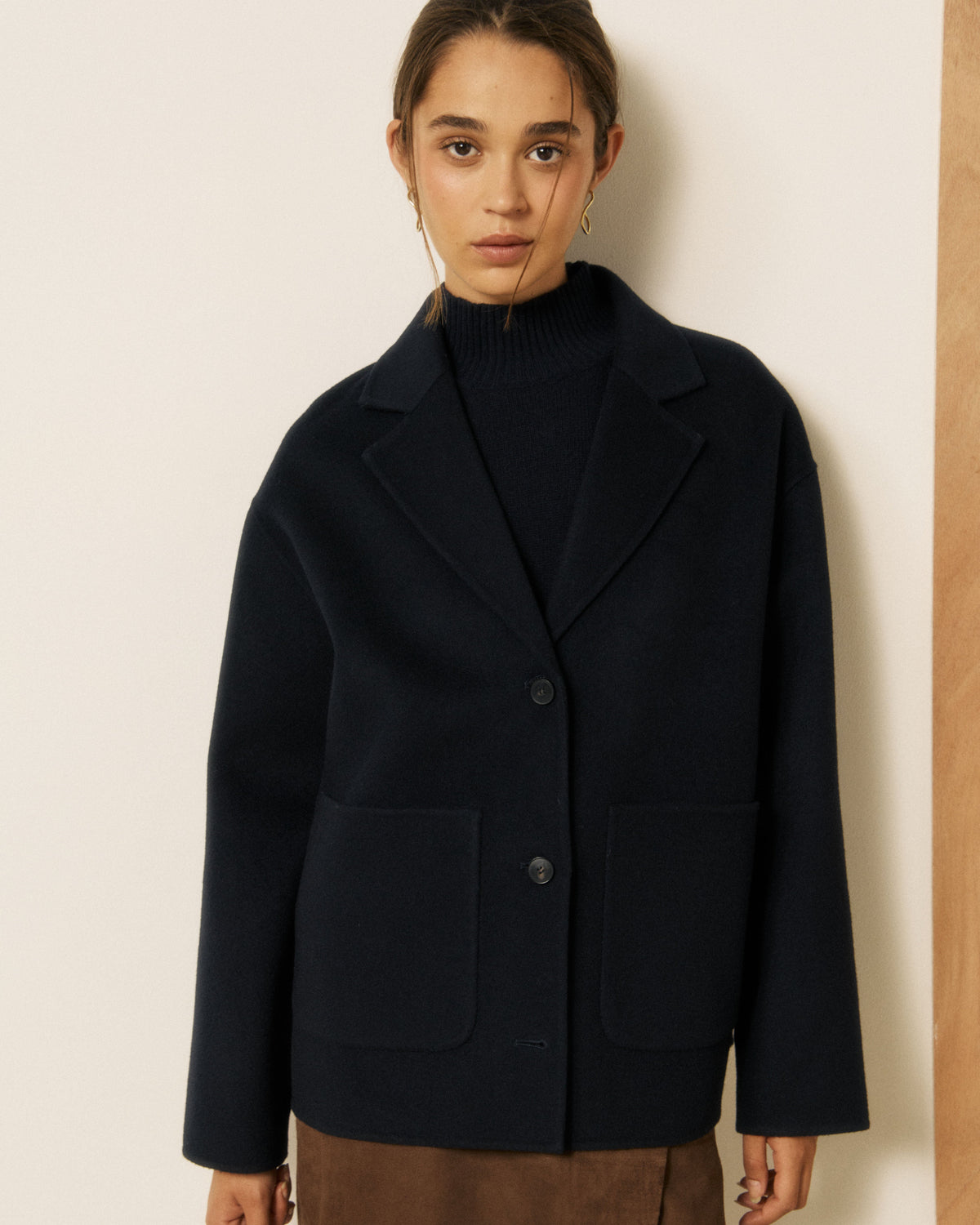 Vox Woven Jacket - Navy