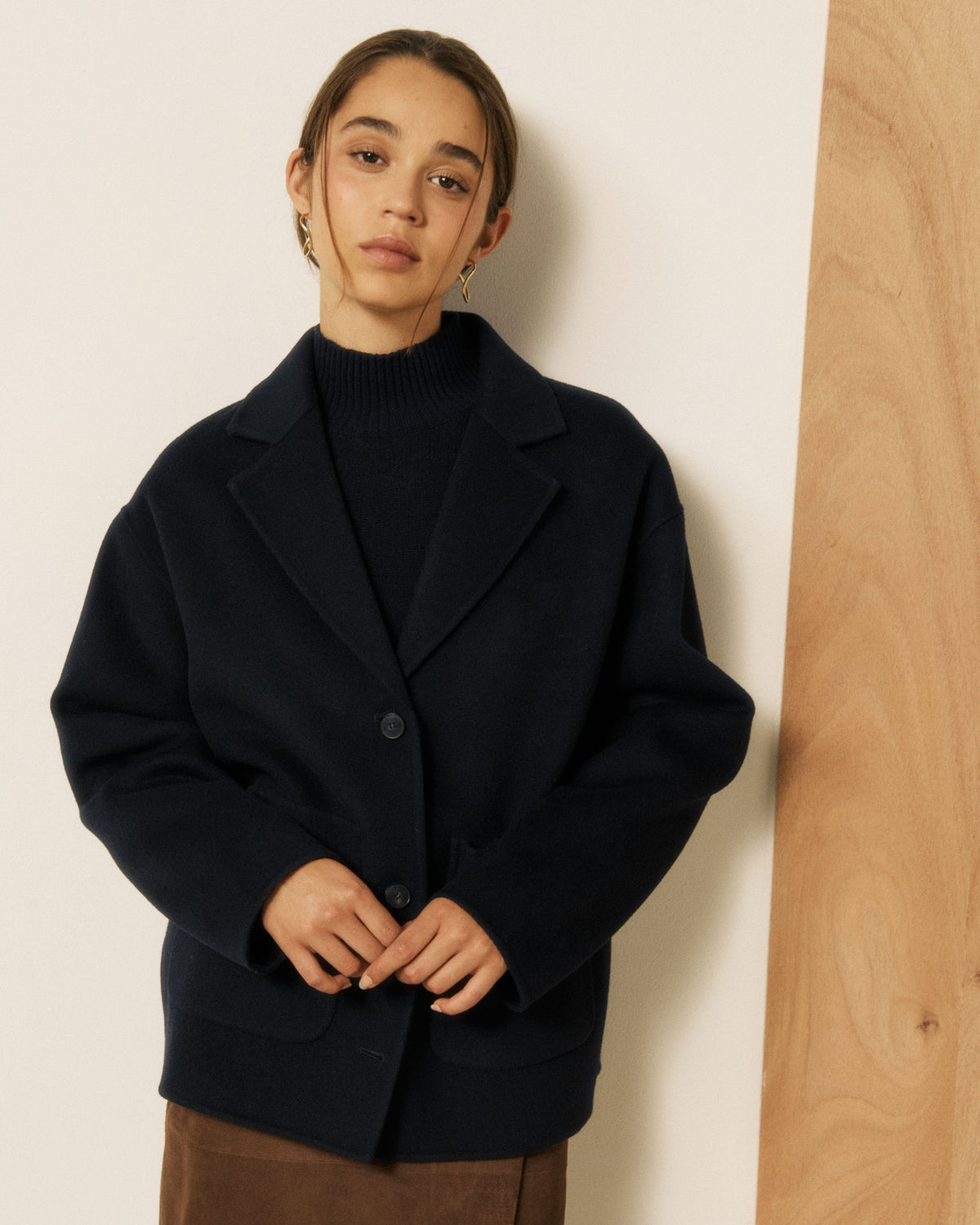 Vox Woven Jacket - Navy