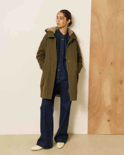 Vader Woven Coat - Army