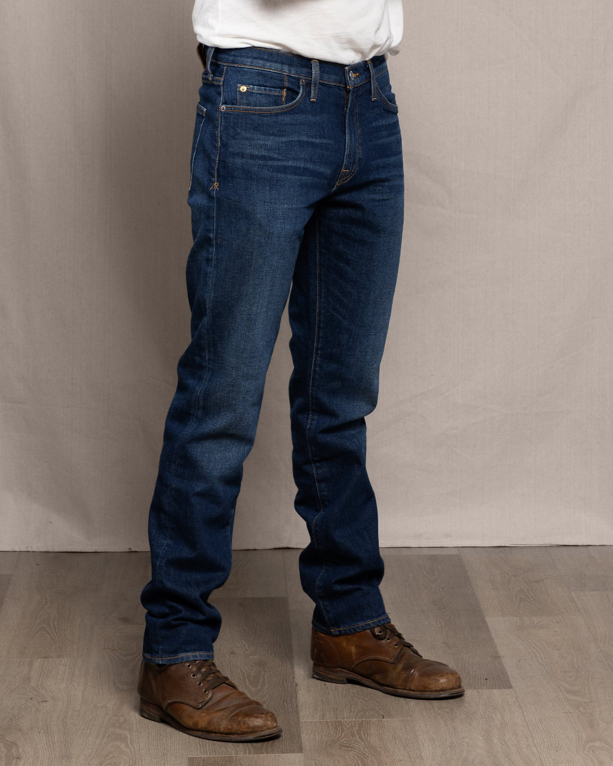 Men's Ace Rivington Brodie Taper Comfort 12oz jeans in Dark Classic wash